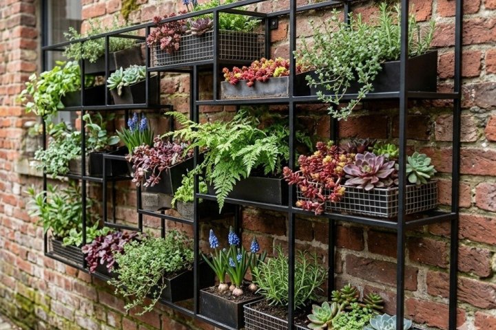 Vertikální zahrada na balkóně – jak a proč ji založit a jaké rostliny v ní pěstovat